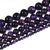 Purple Tiger Eye - Round Beads for Jewellery Making, DIY Art  Craft  Reiki Healing (Synthetic)