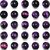 Purple Tiger Eye - Round Beads for Jewellery Making, DIY Art  Craft  Reiki Healing (Synthetic)