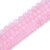 Rose Quartz - Round Beads for Jewellery Making, DIY Art  Craft  Reiki Healing (Synthetic)