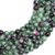 Ruby Zoisite - Round Beads for Jewellery Making, DIY Art  Craft  Reiki Healing
