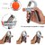 Adjustable Non-Slip Hand Grip Strengthener Wrist Forearm Exerciser for Body Workout and Strength Multicolor