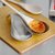 i WARE KkitchenCare Stainless Steel Double Spoon Rest Holder (Silver)