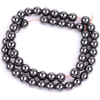 hematite Synthetic 4 MM Round Beads for Jewellery Making, DIY Art  Craft  Reiki Healing