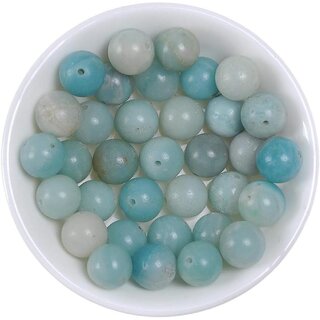 Amazonite Dyed 4 MM Round Beads for Jewellery Making, DIY Art  Craft  Reiki Healing