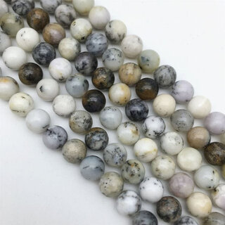Dendritic Opal 8 MM Round Beads for Jewellery Making, DIY Art  Craft  Reiki Healing