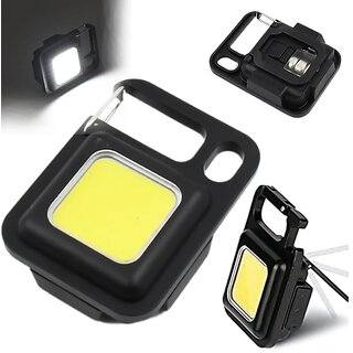 Portable LED Keychain Flashlight - High Power Battery Operated EDC Light