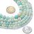 Amazonite Dyed 10 MM Round Beads for Jewellery Making, DIY Art  Craft  Reiki Healing