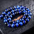 Blue Tiger Eye (Synthetic)  8 MM Round Beads for Jewellery Making, DIY Art  Craft  Reiki Healing