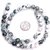 Tree Agate 4 MM Round Beads for Jewellery Making, DIY Art  Craft  Reiki Healing