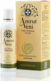 Amrutveni Hair Cleansing Nectar Shampoo  Biotechnologically Engineered with 100 Herbal Actives 100ML
