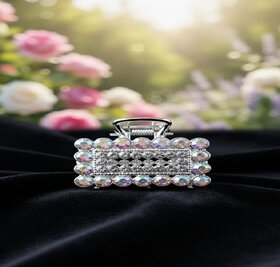 Foxdean Fancy Hair Cluture  Clip BridaL Hair Accessory For Women PACK OF 1