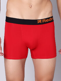 Redry Men's Underwear Anti Bacterial Micromodal Airsoft Trunk (Red)