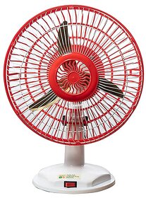DC 12V Table Fan for Home Lighting, DC Solar System  12V Batteries - 12 Inch, Plastic