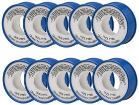 (Pack of 10) LuvBath PTFE Thread Seal Tape 12mm x 12mtr  High-Density Leak-Proof Plumbing Tape