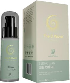 The D Wave Sebi-Clean Gel Crme with QGEN Phyto Stem Cell Technology  Salix Alba 30ml