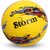 NIVIA Storm Yellow Moulded Football with Ball Pump Football - Size: 5 (Pack of 1, Yellow/Black), (Without Air)