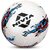 Nivia Storm Football, As Per Basic Standard, Training Ball, 32 Panels, Durable Rubber Cover Molded, Butyl Threadwounded Bladder, to Play On Hard Ground (Size - 5, White), (Without Air)