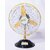 Solar Universe India DC 12V Table Fan (9 inch, Multicolor)