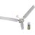 Solar Universe India BLDC 12V Ceiling Fan with Inbuilt LED Light & Remote Controller for 12V Solar / DC Home Lighting Systems & Batteries, White