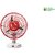 DC 12V Table Fan for Home Lighting, DC Solar System & 12V Batteries - 12 Inch, Plastic