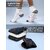 (Pack of 3) Symbol Premium Cotton Sports Socks High Ankle, Cushioned & Odour-Free (White, Black, Navy)