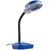 LED Table lamp with Magnified Lens Study Lamp (Blue)