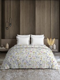 Quirky Home Rome Comforter Collection Double bed, Off-White