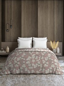 Quirky Home Rome Comforter Collection Double bed, Pastel Peach