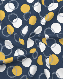 Quirky Home Coral Collection Flat Double Bedsheet with 2 Pillow Cover (Multicolor)