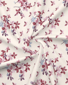 Quirky Home Coral Collection Flat Double Bedsheet with 2 Pillow Cover (Multicolor)