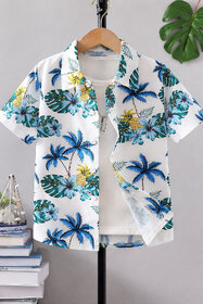 SHREE VANKIYA HANUMANJI FASHION Girls Printed Casual Multicolor Shirt