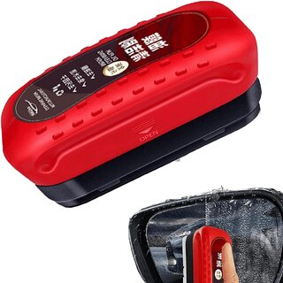 Ergonomic Automotive Oil Film Cleaning Brush for Cars - Perfect Tool for Spotless Windows and Mirrors with Textured Grip for Enhanced Control and Precision