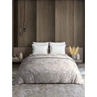 Quirky Home Rome Comforter Collection Double bed, Light Lavender