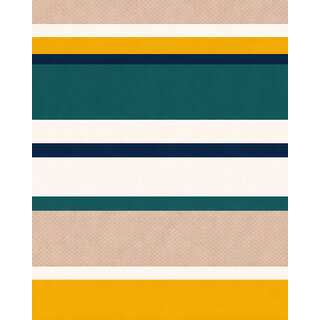 Quirky Home Coral Collection Flat Double Bedsheet with 2 Pillow Cover (Multicolor)