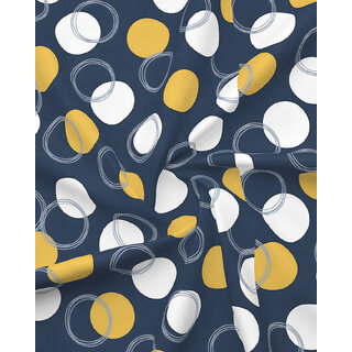 Quirky Home Coral Collection Flat Double Bedsheet with 2 Pillow Cover (Multicolor)