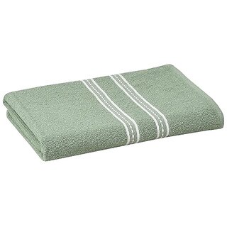 Quirky Home Plush Collection Unisex Towel, SAGE GREEN