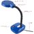 LED Table lamp with Magnified Lens Study Lamp (Blue)