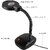 LED Table lamp with Magnified Lens Study Lamp Black