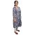 Prabha Apparels Women Printed Polyester A-line Kurti (Grey)