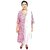 Prabha Apparels Women Printed Polyester A-line Kurti (Pink)