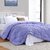 Quirky Home Solid Comforter Double Bed, Purple