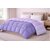 Quirky Home Solid Comforter Double Bed, Purple