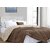 Quirky Home Solid Comforter Double Bed, Brown