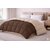 Quirky Home Solid Comforter Double Bed, Brown