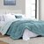 Quirky Home Solid Comforter Double Bed, Sky Blue