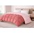 Quirky Home Solid Comforter Double Bed, Tericotta