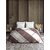 Quirky Home Rome Comforter Collection Double bed, Wood Brown