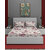 Quirky Home Coral Collection Flat Double Bedsheet with 2 Pillow Cover (Multicolor)