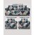 Quirky Home Polyster Floral Collection Elastic Fitted Sofa Cover , SKYSTONE (3+1+1 Seater)
