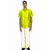 Varanakala Boys Ethnic Wear Set (11-14Y) - Lime Green Short-Sleeve Shirt and White Dhoti with Golden Borders and Shawl